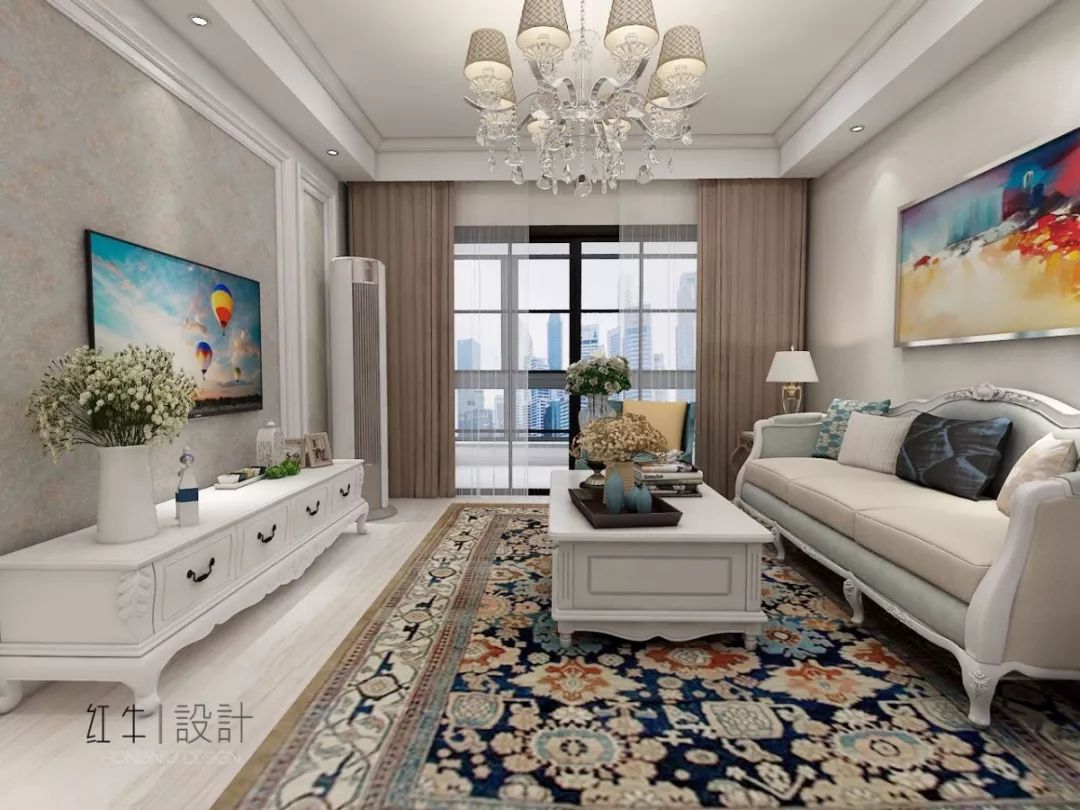 南京威尼斯水城115平米簡歐風格裝修 愜意又浪漫01