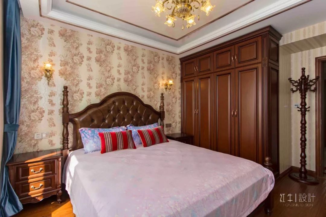 南京旭日愛上城115平米簡(jiǎn)美風(fēng)格裝修  喜歡深色家具的看過來05