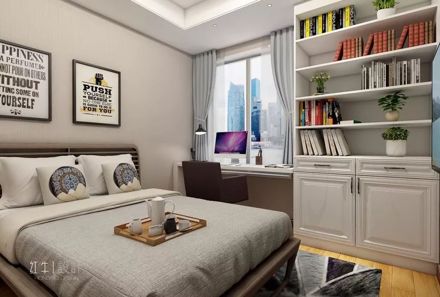 南京紫金華府114平米現(xiàn)代簡約風(fēng)格裝修 三代同堂的溫馨之家08