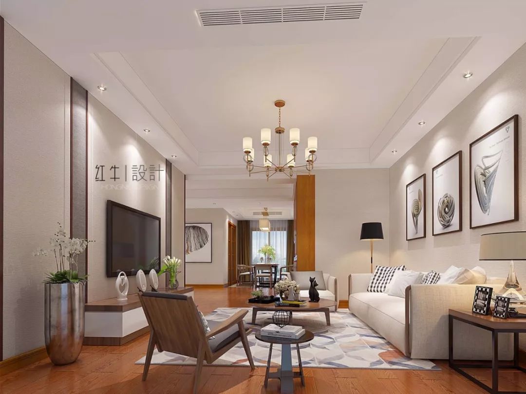 南京金城1號(hào)140平米現(xiàn)代簡(jiǎn)約風(fēng)格裝修 以簡(jiǎn)勝繁01