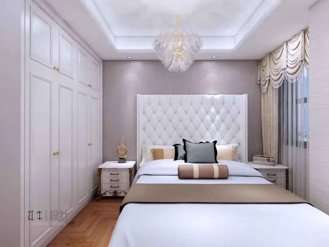 南京紫金未來城140平米簡約法式風格裝修 古典和現(xiàn)代的結(jié)合07