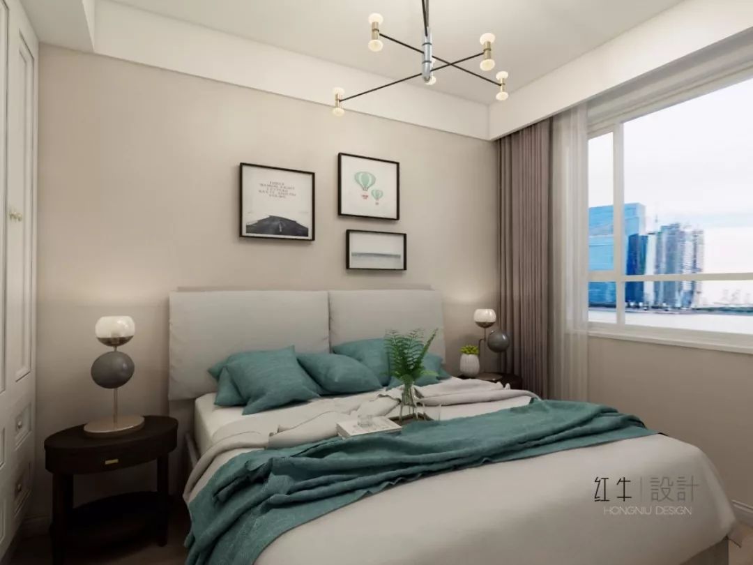 南京威尼斯水城89平米北歐風格裝修 舒適溫馨之家05