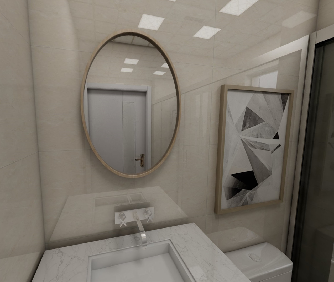 南京招商依云和府88平米現(xiàn)代簡約風(fēng)格裝修 冷暖中和07