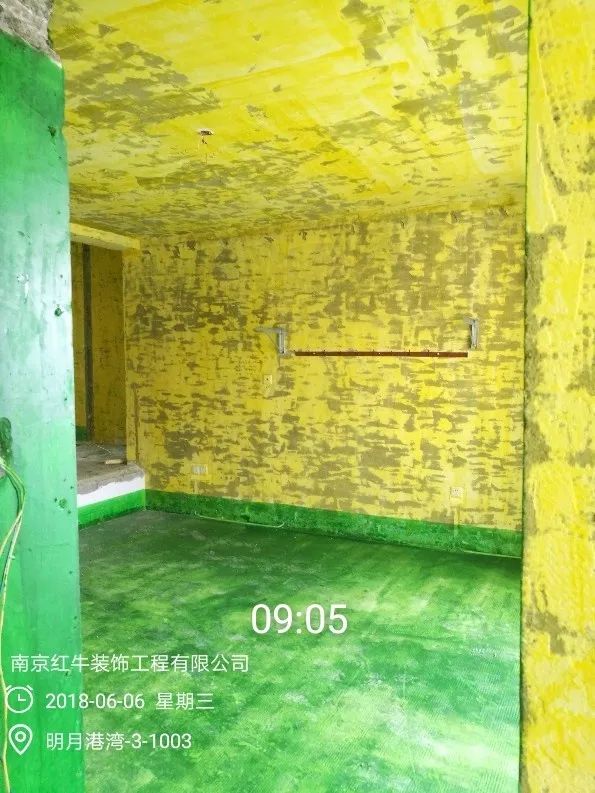 南京明月港灣105平米北歐風(fēng)格裝修  擁有獨(dú)立衣帽間與書房22地固、墻固