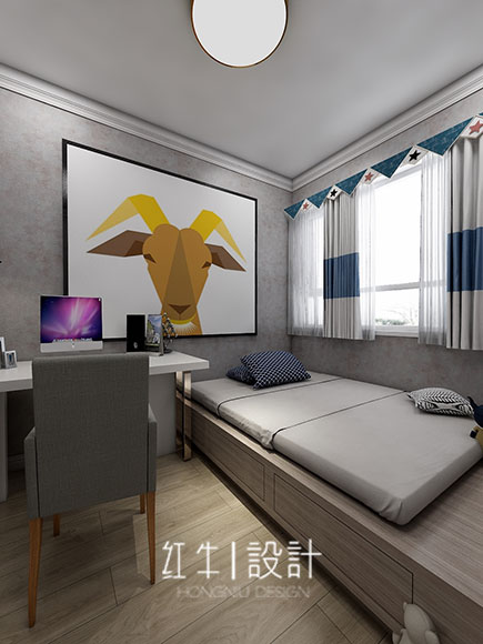 水印580_劉萍萍_南京市江寧區(qū)五礦瀾悅方山115㎡簡約現(xiàn)代風格裝修_小房間