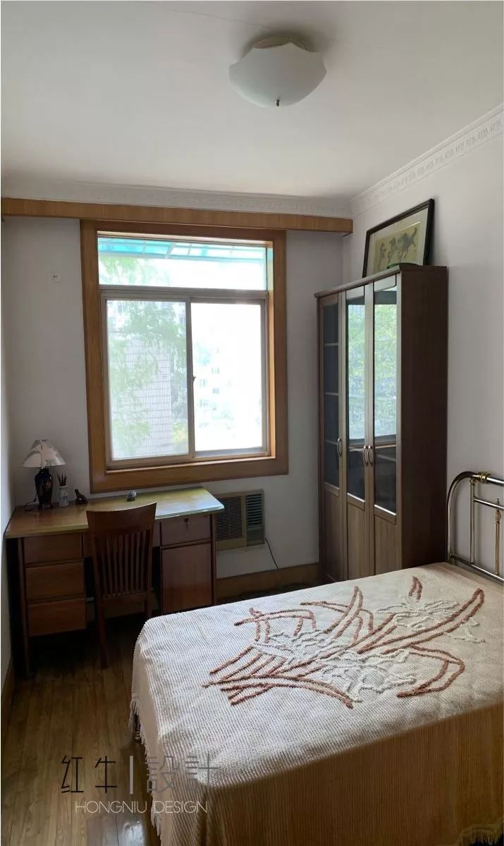 南京老房翻新--“能住”與“好住”之間，就差這點改變！05改造前_次臥室