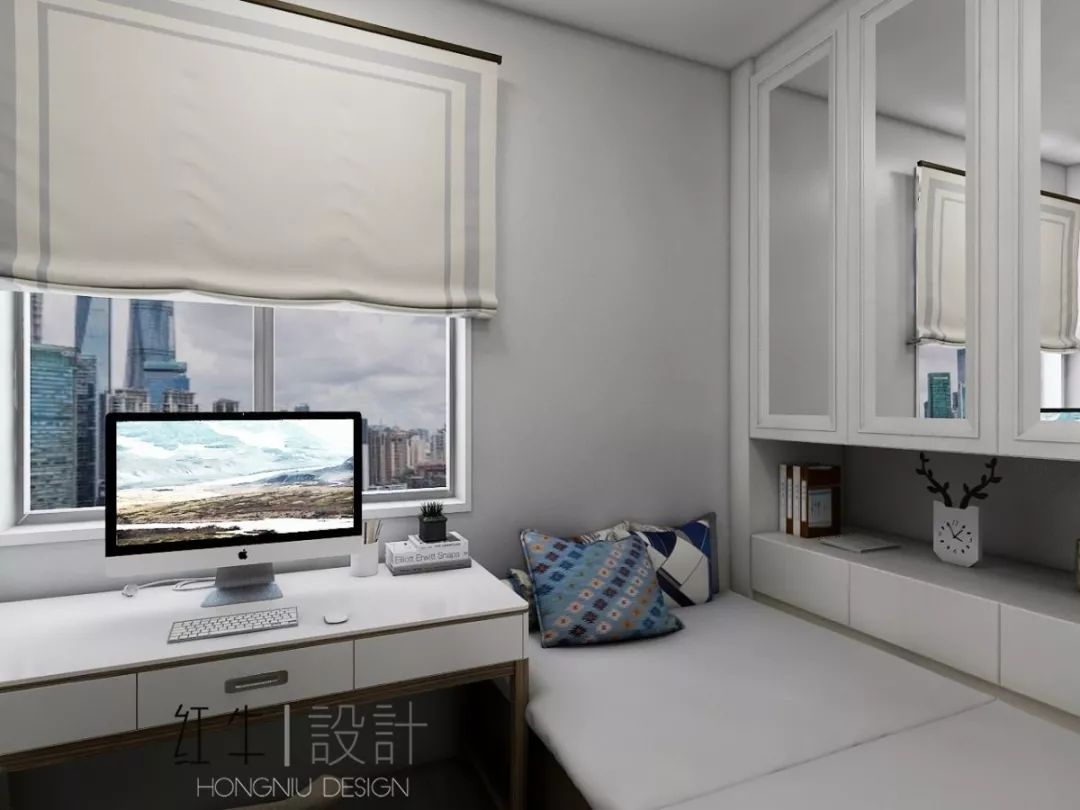 南京老房翻新--“能住”與“好住”之間，就差這點改變！16改造后_書房