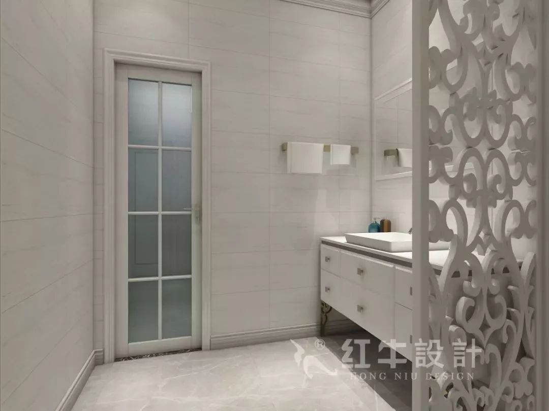 南京老房翻新--即便少掉一個(gè)衛(wèi)生間，也要單獨(dú)的衣帽間！18仇美蓉_康盛花園115㎡輕奢風(fēng)格裝修效果圖_衛(wèi)生間