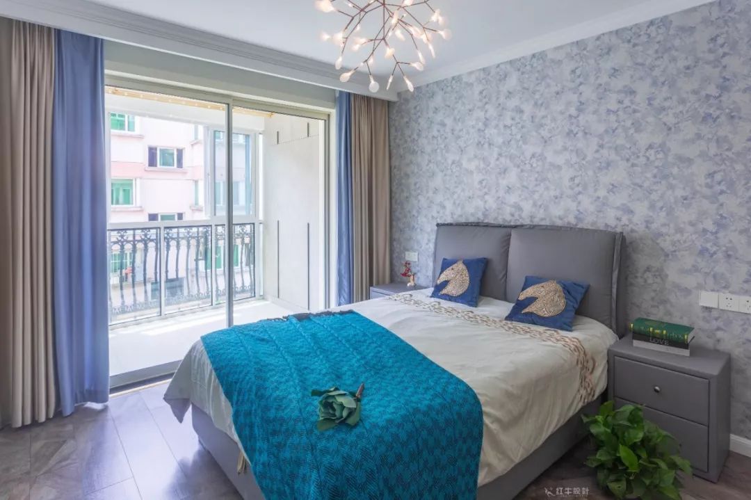 南京龍蟠花苑90㎡現(xiàn)代輕奢--老房升級改造，變身時尚精致家！12臥室改造