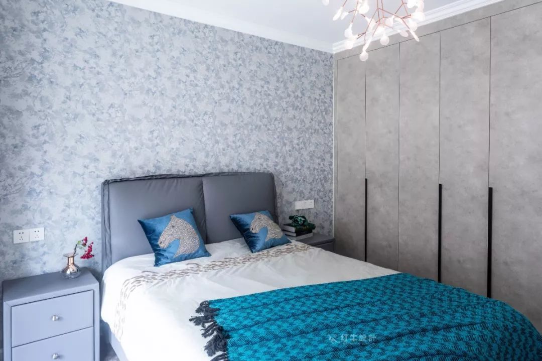 南京龍蟠花苑90㎡現(xiàn)代輕奢--老房升級改造，變身時尚精致家！13臥室改造