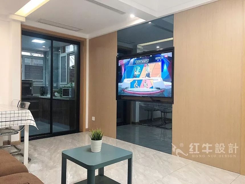 南京后宰門街75㎡北歐風格--美翻了的家庭小院04客餐廳設(shè)計