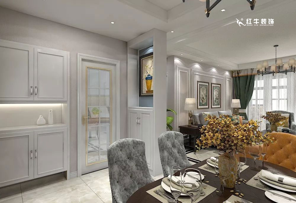 南京萬(wàn)科光明城市115㎡簡(jiǎn)美風(fēng)格--適合三代人的家居環(huán)境07玄關(guān)設(shè)計(jì)+logo