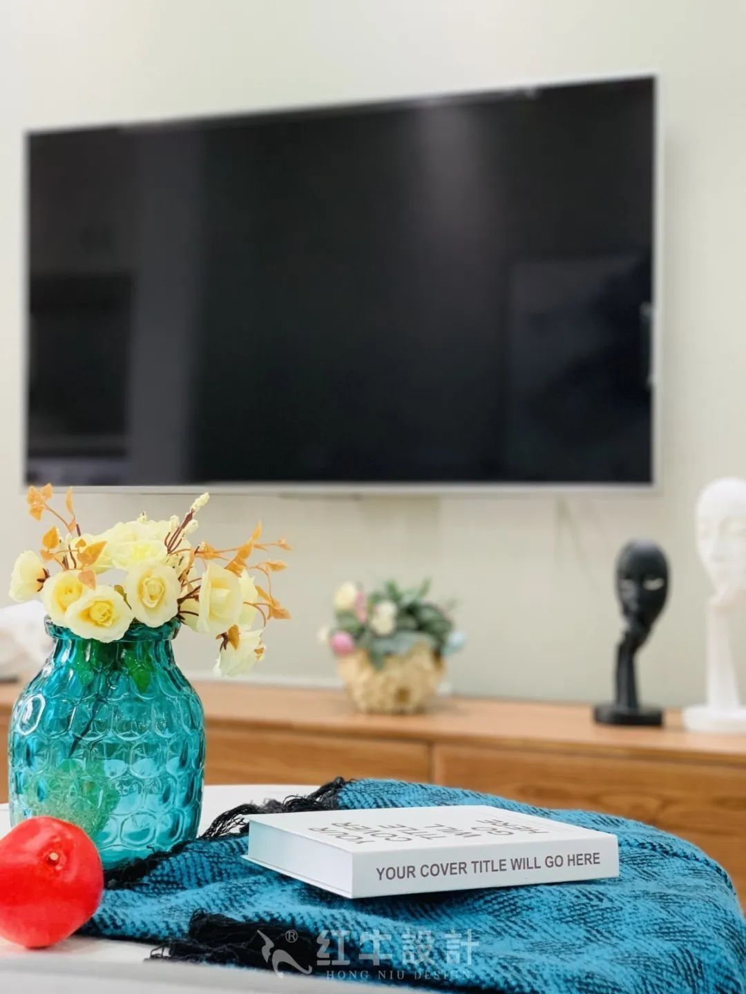 保利國際社區(qū)95㎡北歐風(fēng)格--記錄毛坯到美家的蛻變過程07實(shí)景效果_客廳