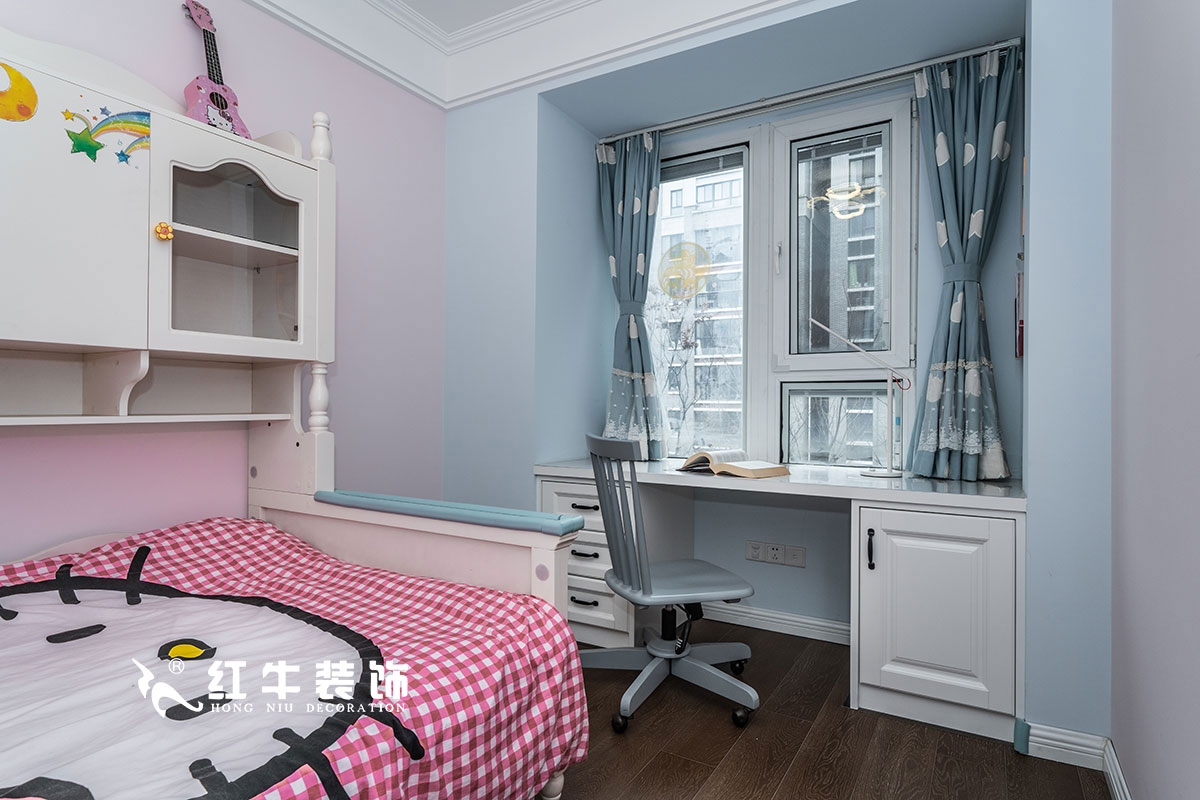 +logo_魏明花_華府國際-117㎡-簡美風(fēng)格（3室2廳2衛(wèi)，全包16萬）13兒童房_華府-1