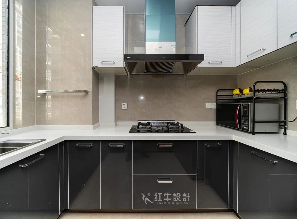 吳波_香格里拉東苑136㎡簡美風格--喜歡深色家具的看過來04