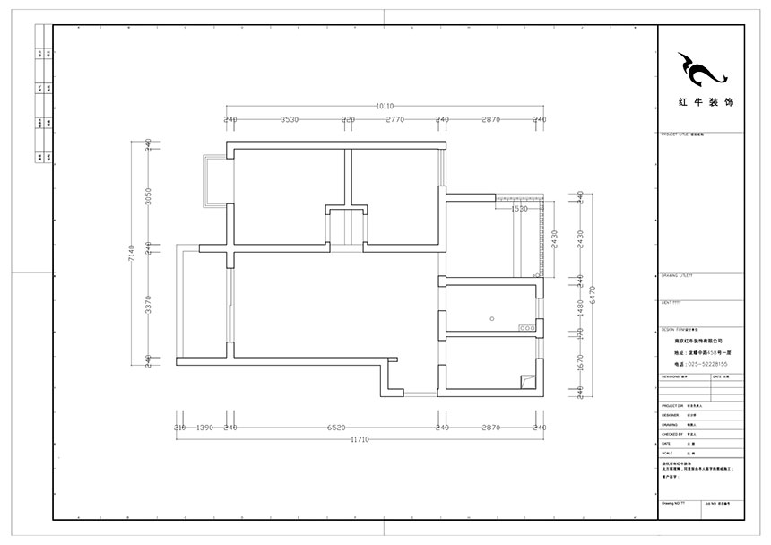 陸利民_保利羅蘭春天1-1404-86㎡-現(xiàn)代風(fēng)格_3室2廳1衛(wèi)(新房裝修)_成品家¥136800_全包13萬00_01原始結(jié)構(gòu)圖