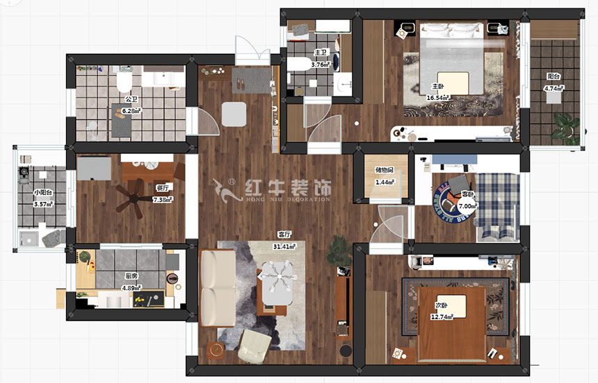 蔣琛_時代雅居21-502-130㎡-現(xiàn)代簡約風(fēng)格_3室2廳2衛(wèi)(老房裝修)_定制家¥150011_全包15萬00_03彩平圖
