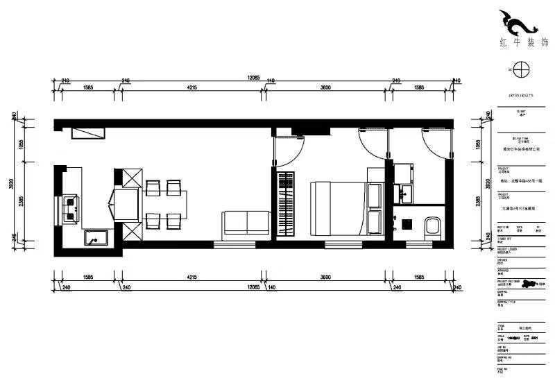 朱明琪|文昌宮6-101-45㎡-現(xiàn)代簡約風(fēng)格|1室1廳1衛(wèi)|老房裝修|定制家¥84206|全包9萬|00_02平面布置圖
