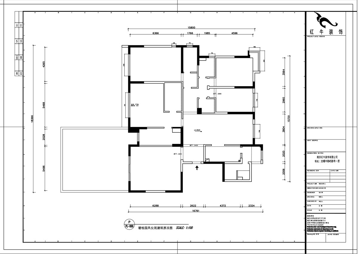 魏明花|碧桂園鳳雅苑9-1004-260㎡-現(xiàn)代簡(jiǎn)約風(fēng)格|4室3廳3衛(wèi)|毛坯房裝修|定制家¥368533|全包36萬(wàn)|00_01建筑原況圖