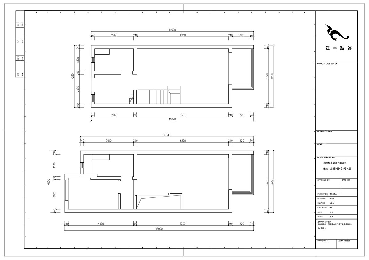 陸利民|金基匯錦國(guó)際7-1009-100㎡-現(xiàn)代風(fēng)格|3室2廳1衛(wèi)|舊房裝修|定制家|全包14萬|00_01原始結(jié)構(gòu)圖