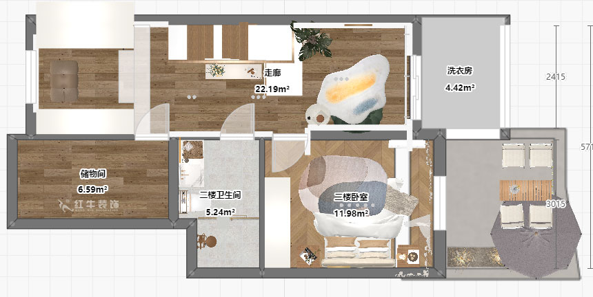劉萍萍|民佳園10-1-702-75+50㎡-奶油風|3室2廳2衛(wèi)|老房裝修|定制家|全包20