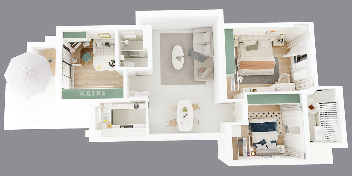 劉萍萍|楓情水岸12-1-101-104㎡-簡(jiǎn)約風(fēng)格|3室2廳1衛(wèi)|老房裝修|定制家|全包13