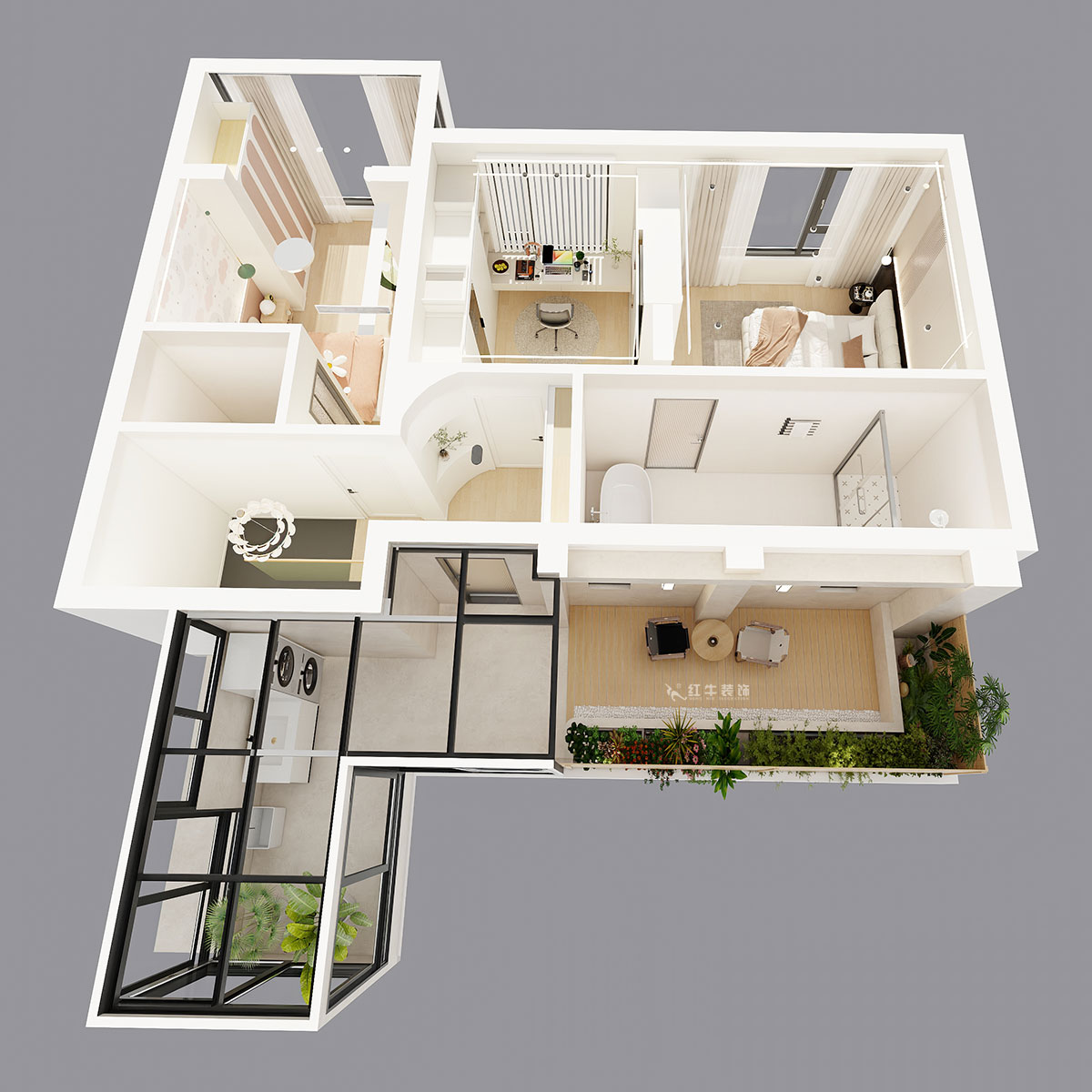 郭志成|五礦瀾悅方山10-504-138㎡-現(xiàn)代風(fēng)格|復(fù)式|3室2廳1廚3衛(wèi)|老房裝修|定制家|全包21