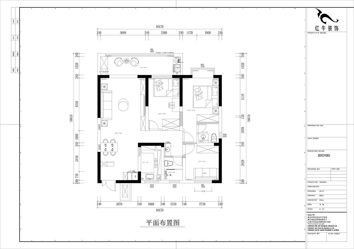 孟憲濤|金浦御龍灣-I區(qū)3-1-204-120㎡-簡約風(fēng)格|3室2廳2衛(wèi)|新房裝修|定制家|全包16萬|00_02平面布置圖