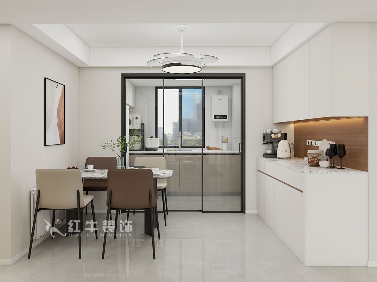 南京115㎡現(xiàn)代簡約風裝修，每一處都將“實用”和“顏值”完美兼容！