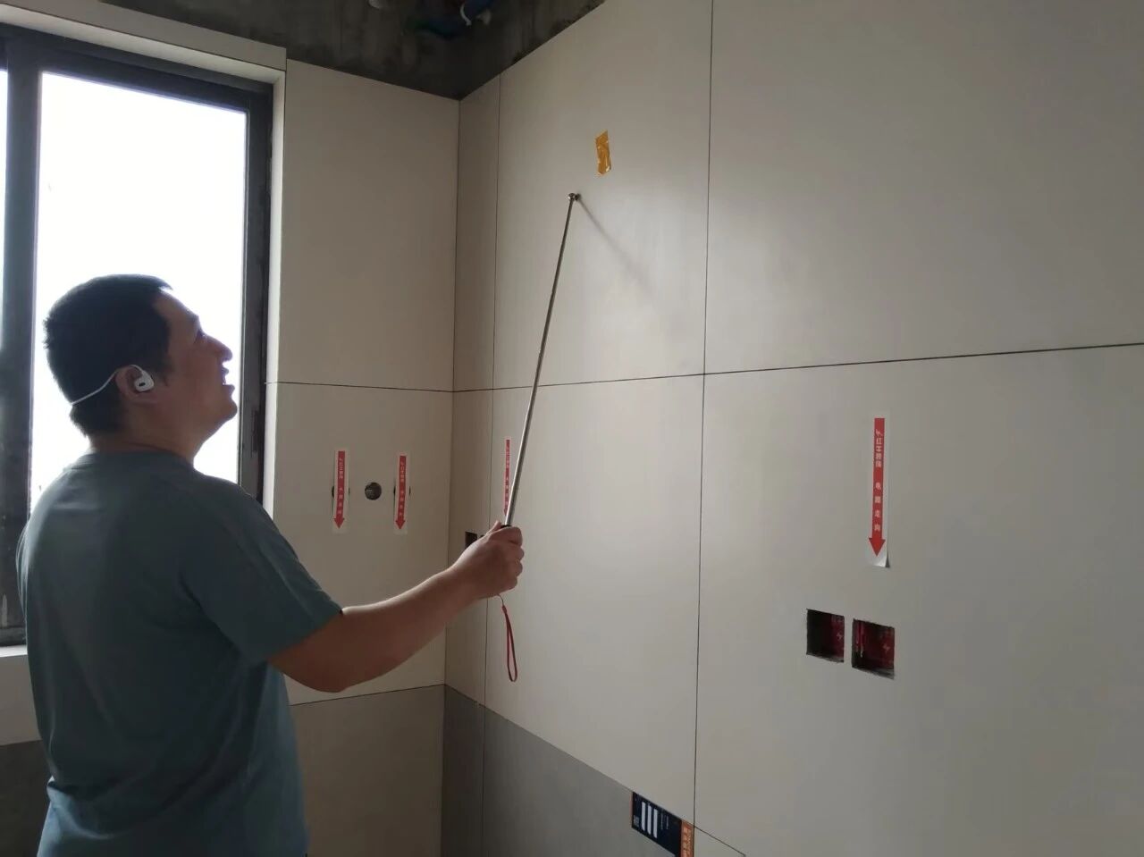 九月秋意漸濃，南京紅牛裝飾工地巡檢步履不停，只為兌現(xiàn)品質(zhì)承諾！