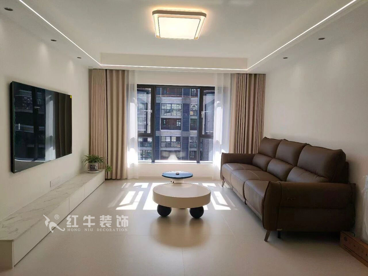 【實(shí)景落地】南京148㎡婚房裝修，實(shí)景比效果還驚艷，又一戶理想家完美交付！03實(shí)景圖1280x960